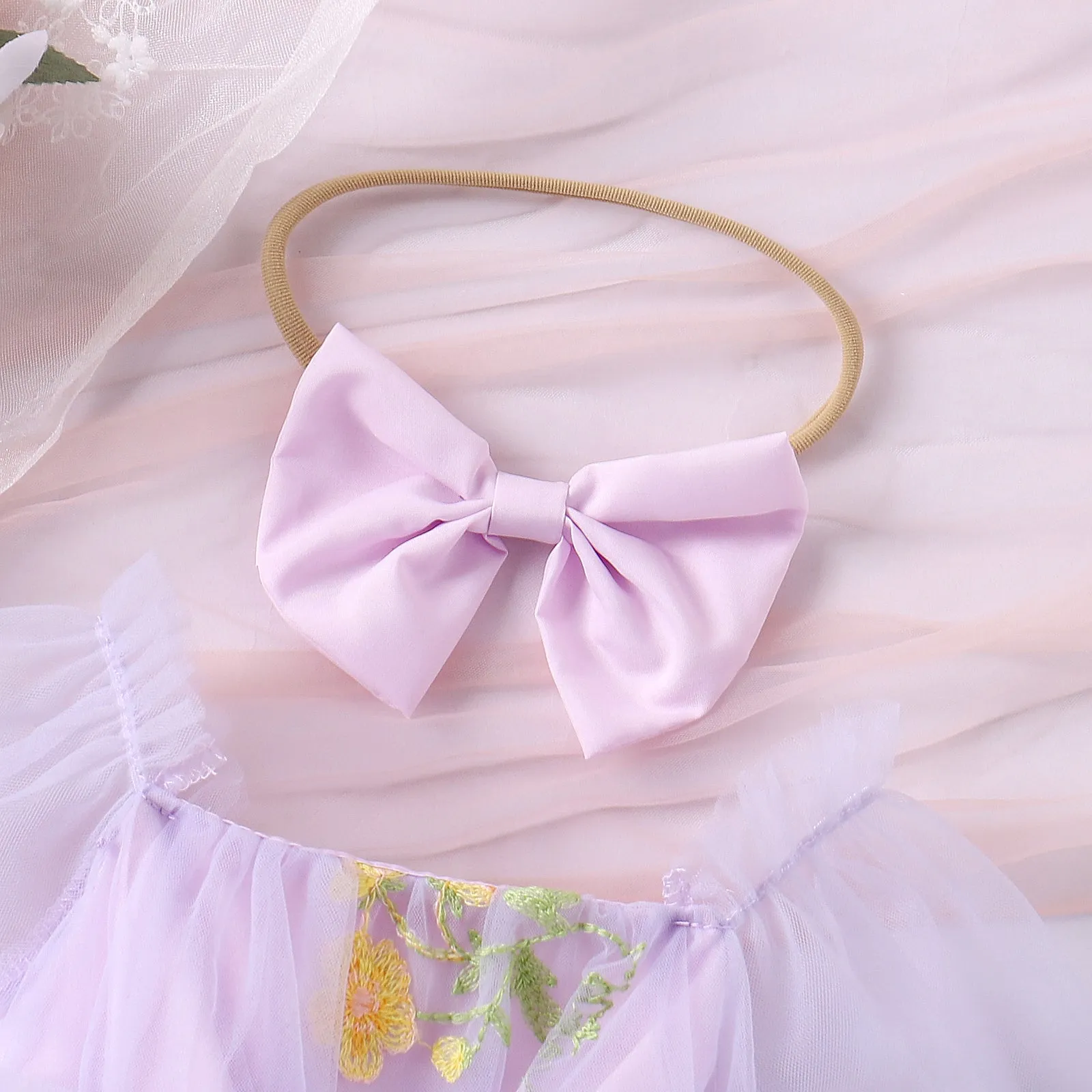 Charming Baby Girls Mesh Dresses with Elegant Details