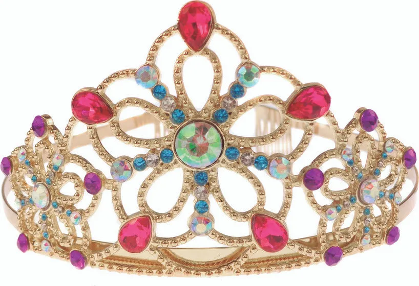 Bejewelled Tiara Gold with Gems