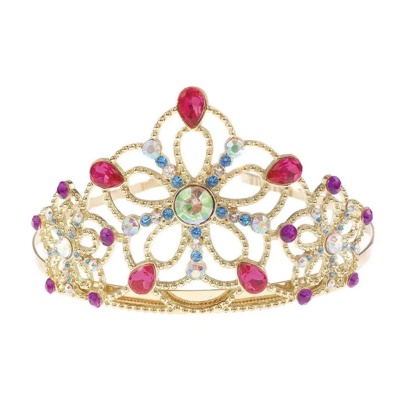 Bejewelled Tiara Gold with Gems