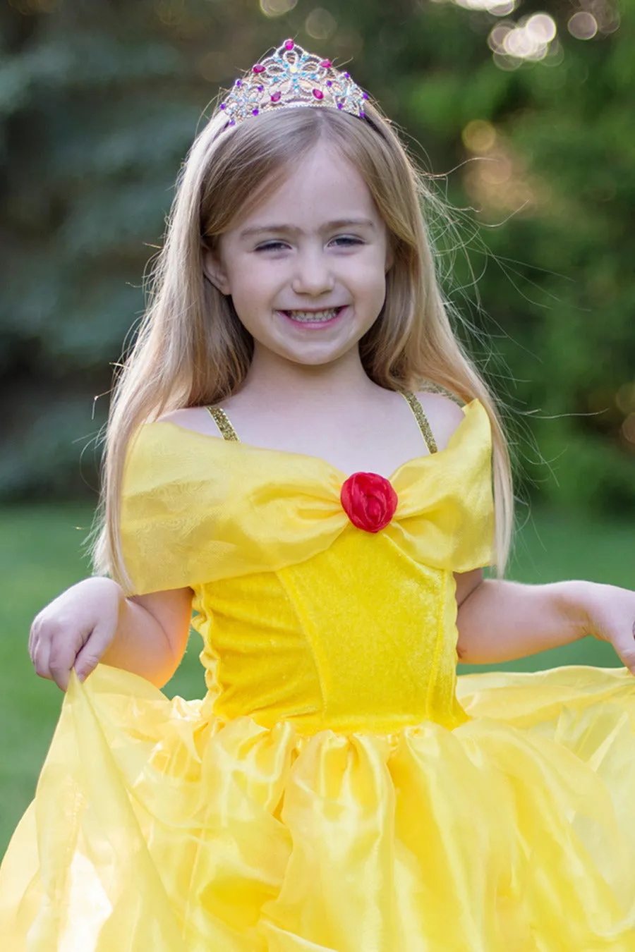 Bejewelled Tiara Gold with Gems