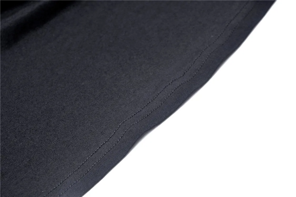 Black lady lace knitted off-shoulders dress DW246