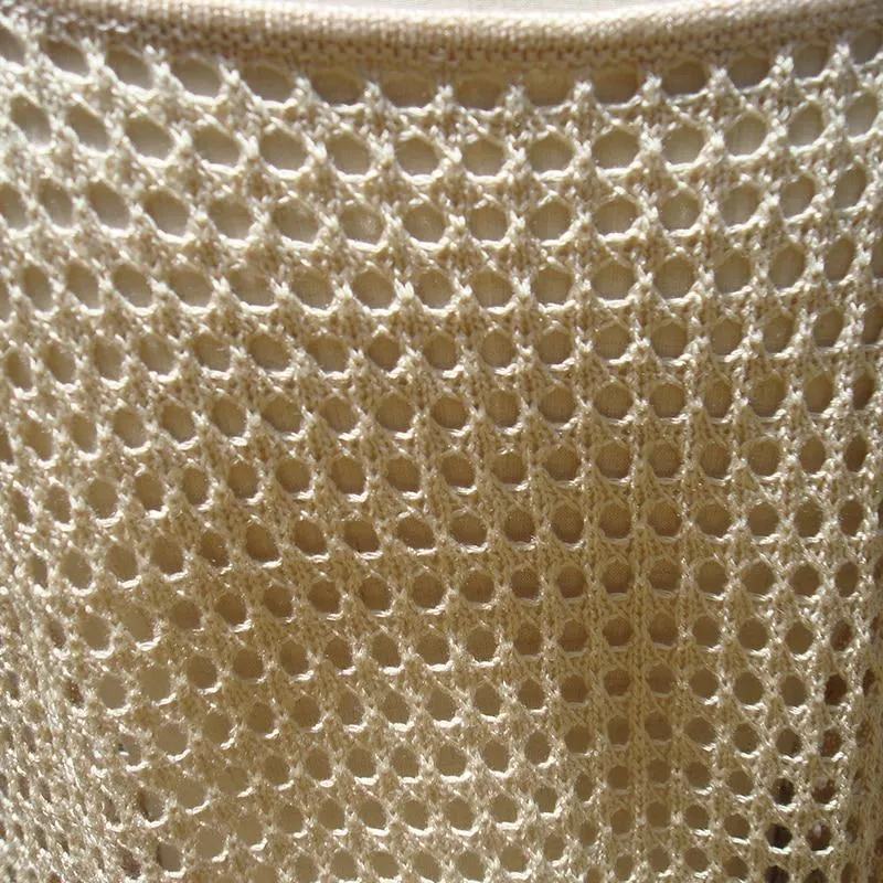 Bohemian Beachwear - Knitted Mesh Tunic