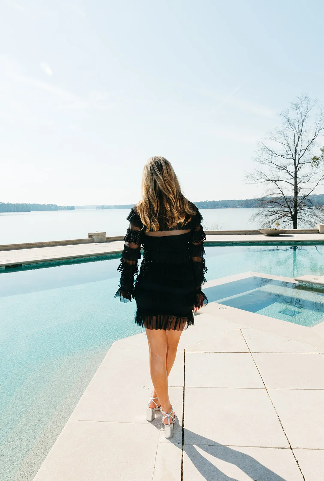 Bowie Mini Dress - Black