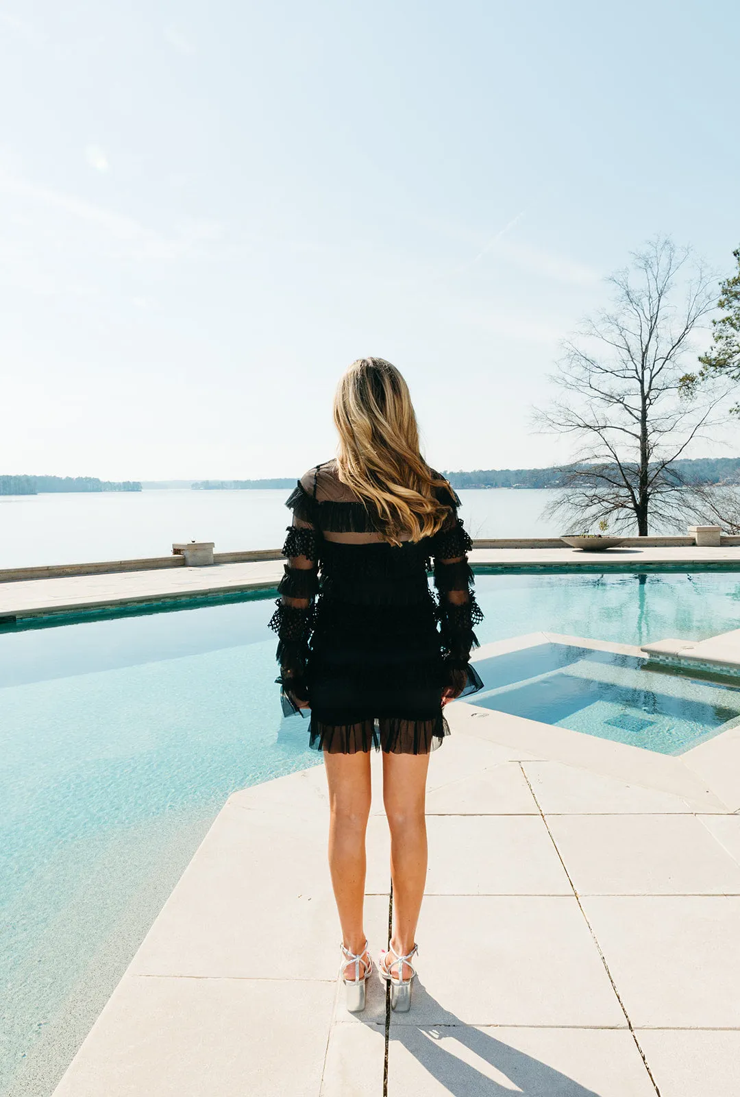 Bowie Mini Dress - Black