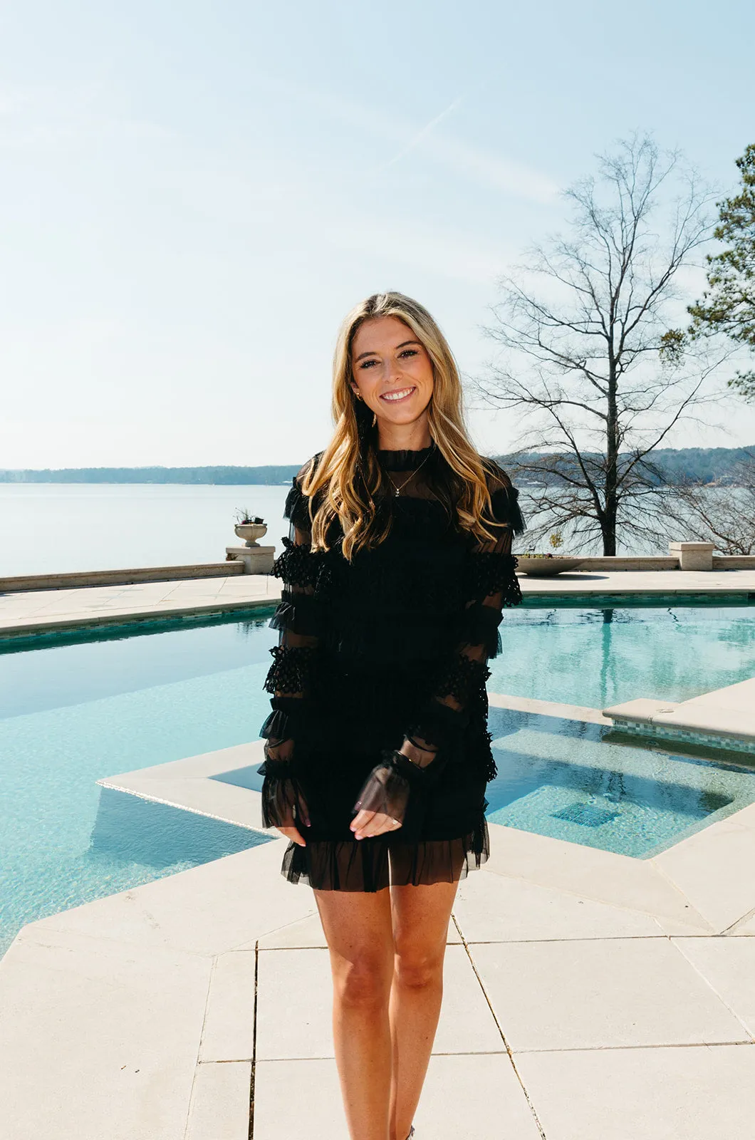 Bowie Mini Dress - Black