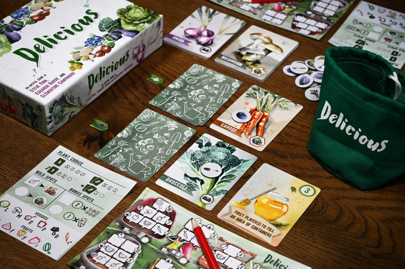 Delicious: Gardening Card Game PFX 1500