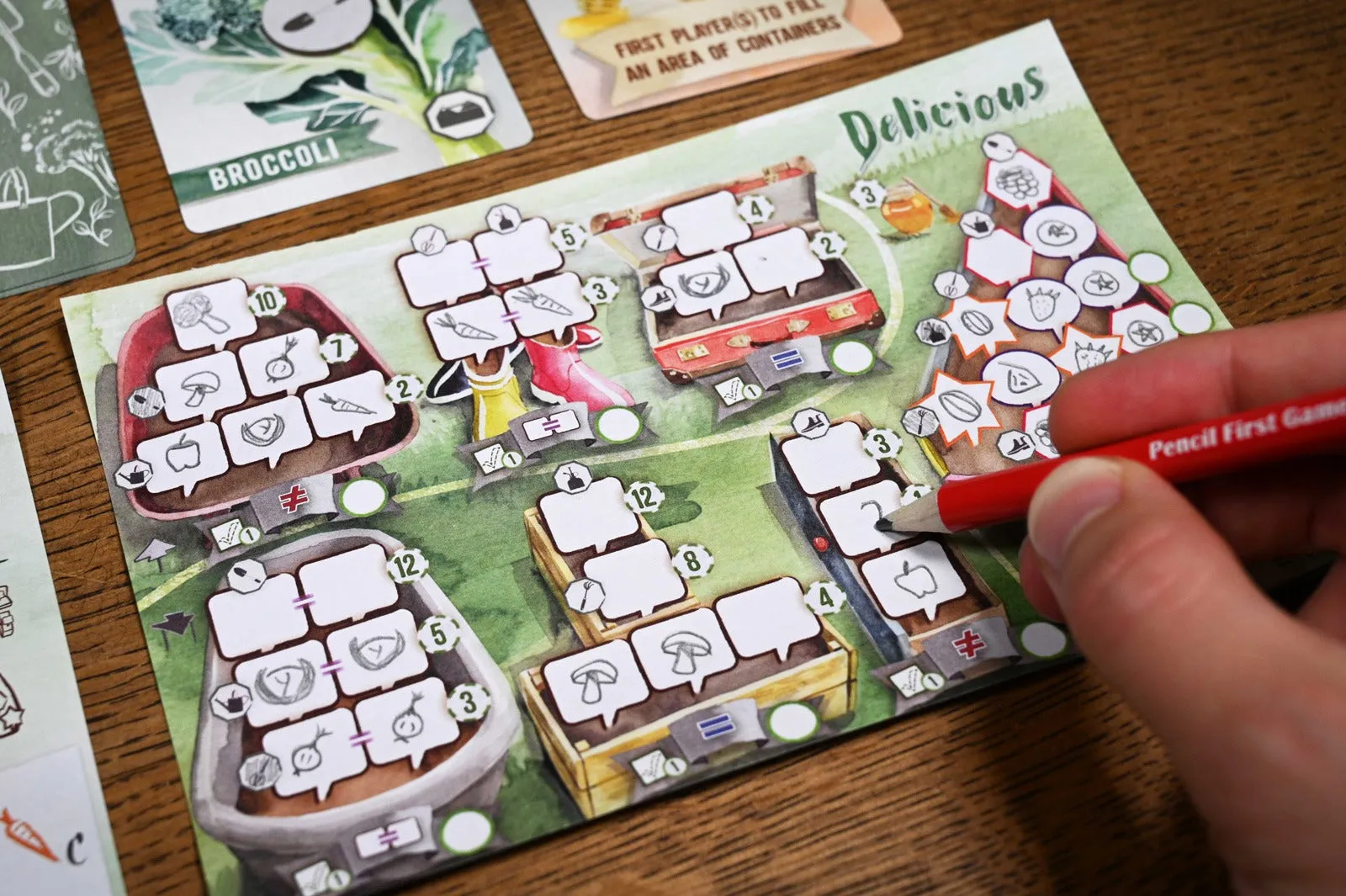 Delicious: Gardening Card Game PFX 1500
