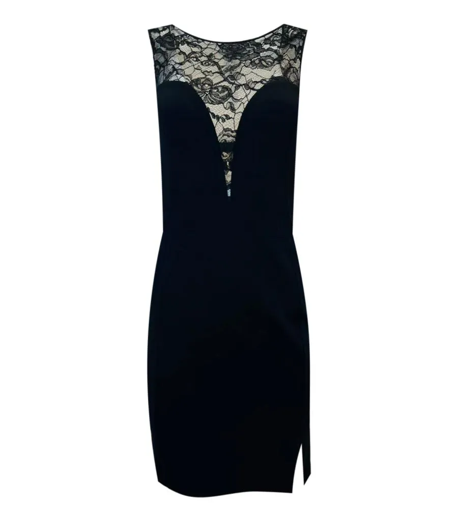 Emilio Pucci Lace Embellished Sheath Dress. Size 40IT