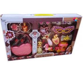 Fairy Crown Princess Make-Up and Dress-Up Set for Kids | Deluxe Pretend Play Kit | Ages 5 