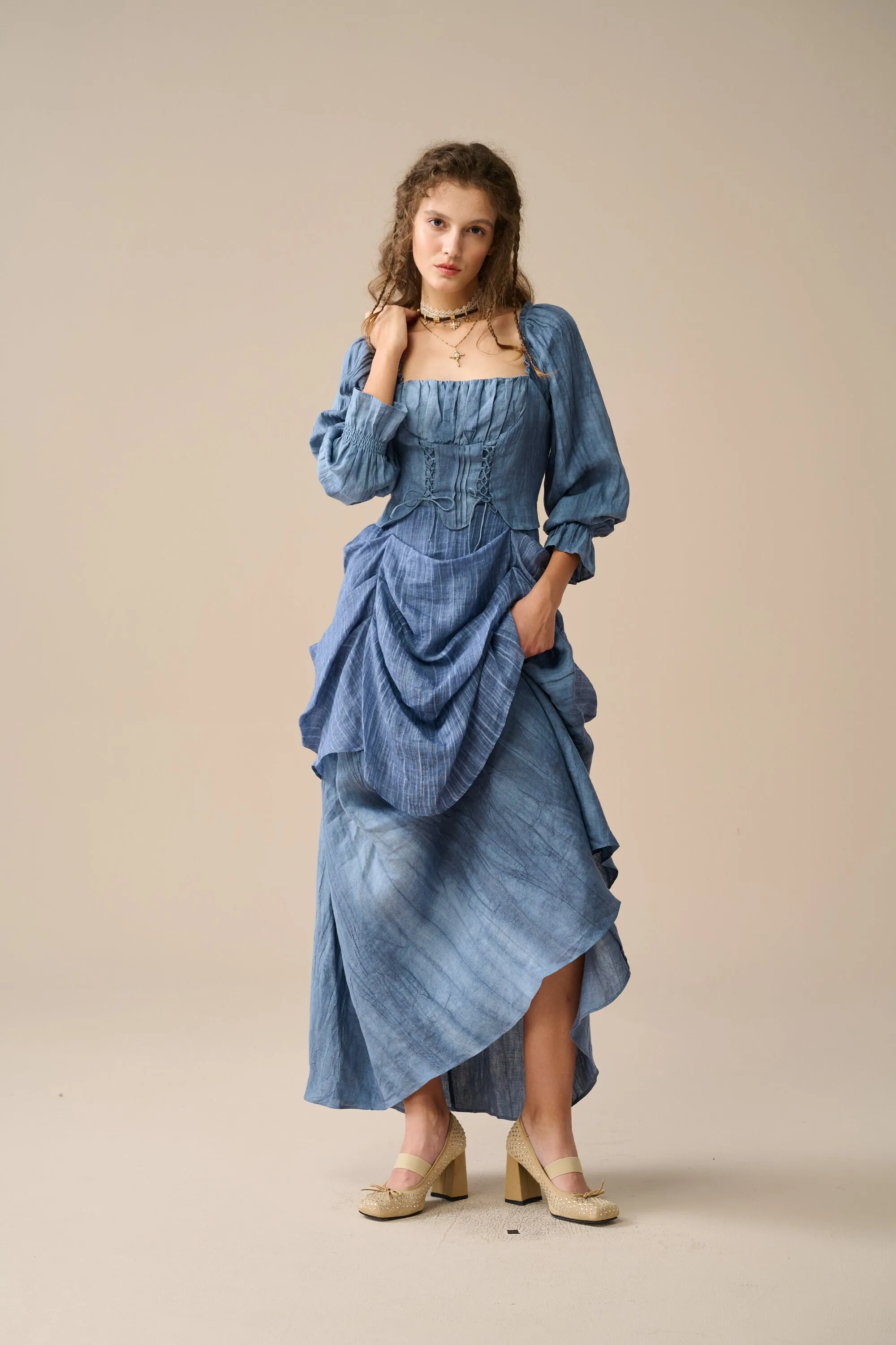 Gloria 33 | Fairy linen dress