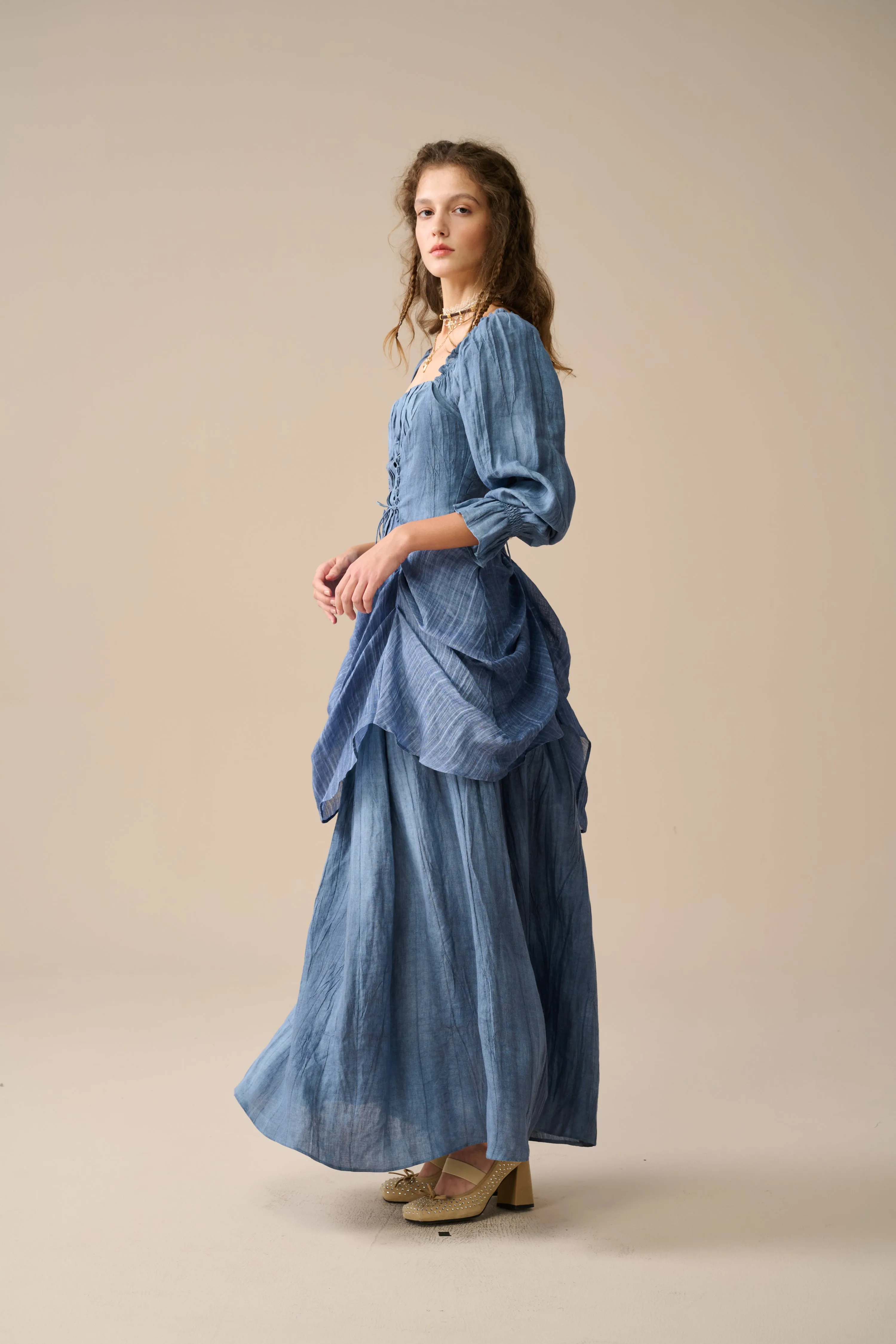 Gloria 33 | Fairy linen dress
