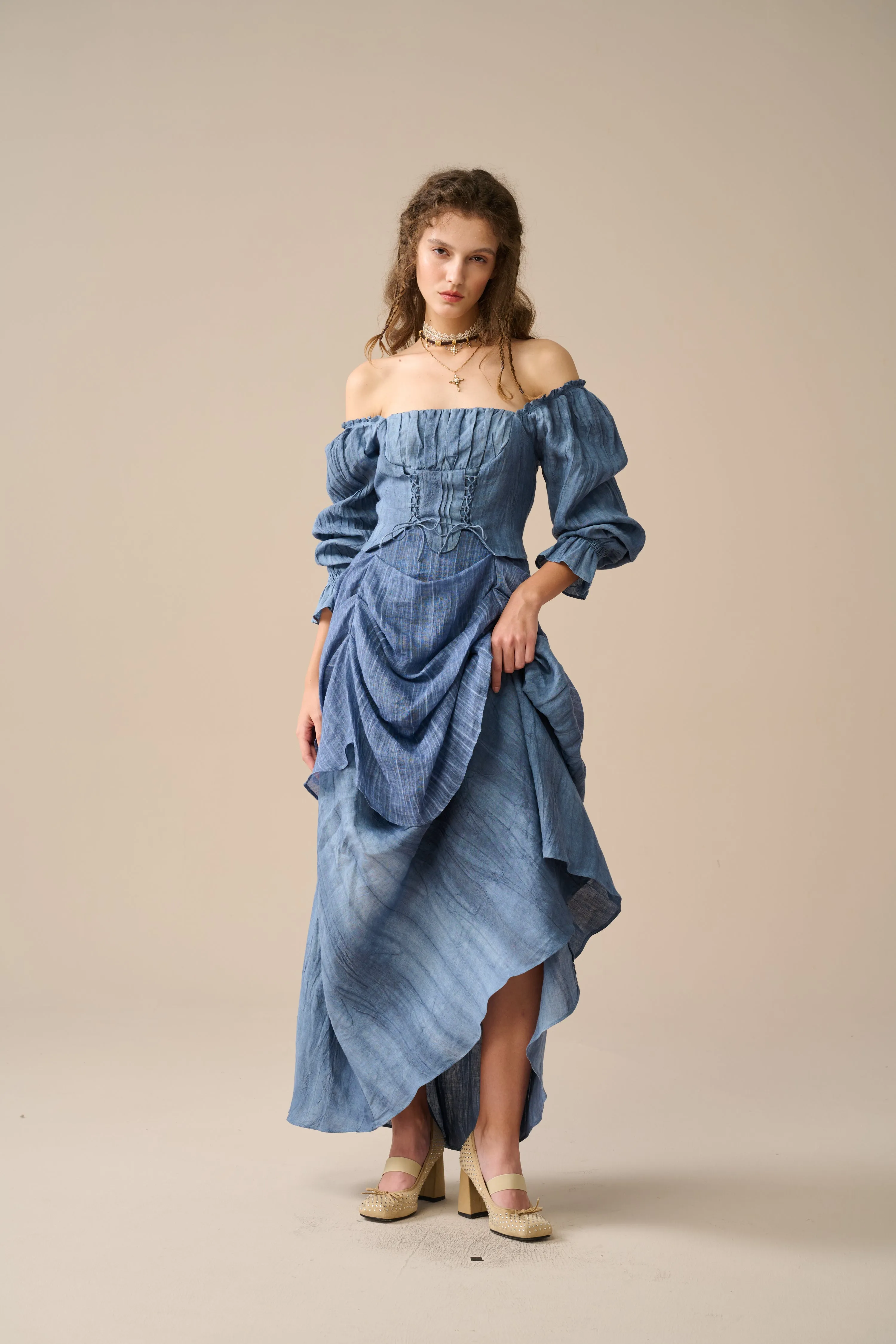 Gloria 33 | Fairy linen dress