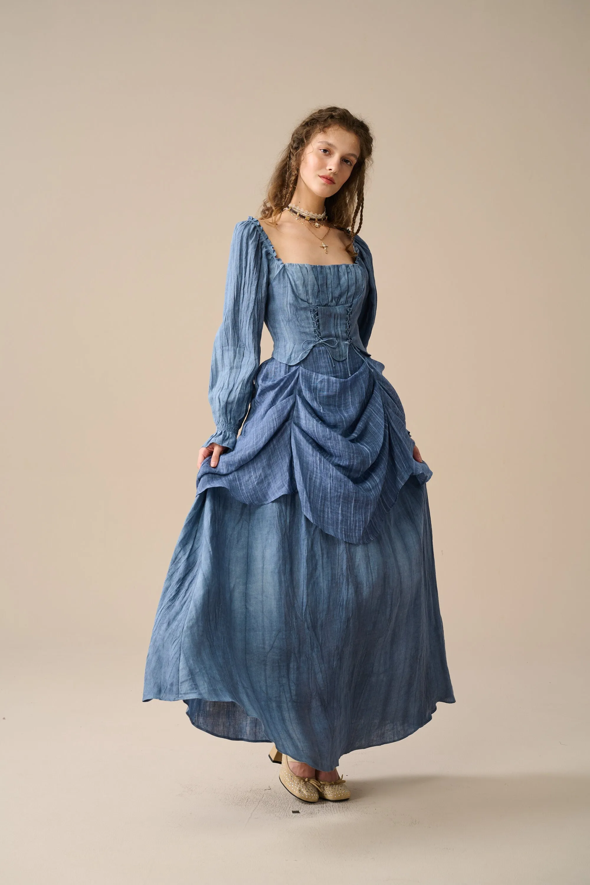 Gloria 33 | Fairy linen dress