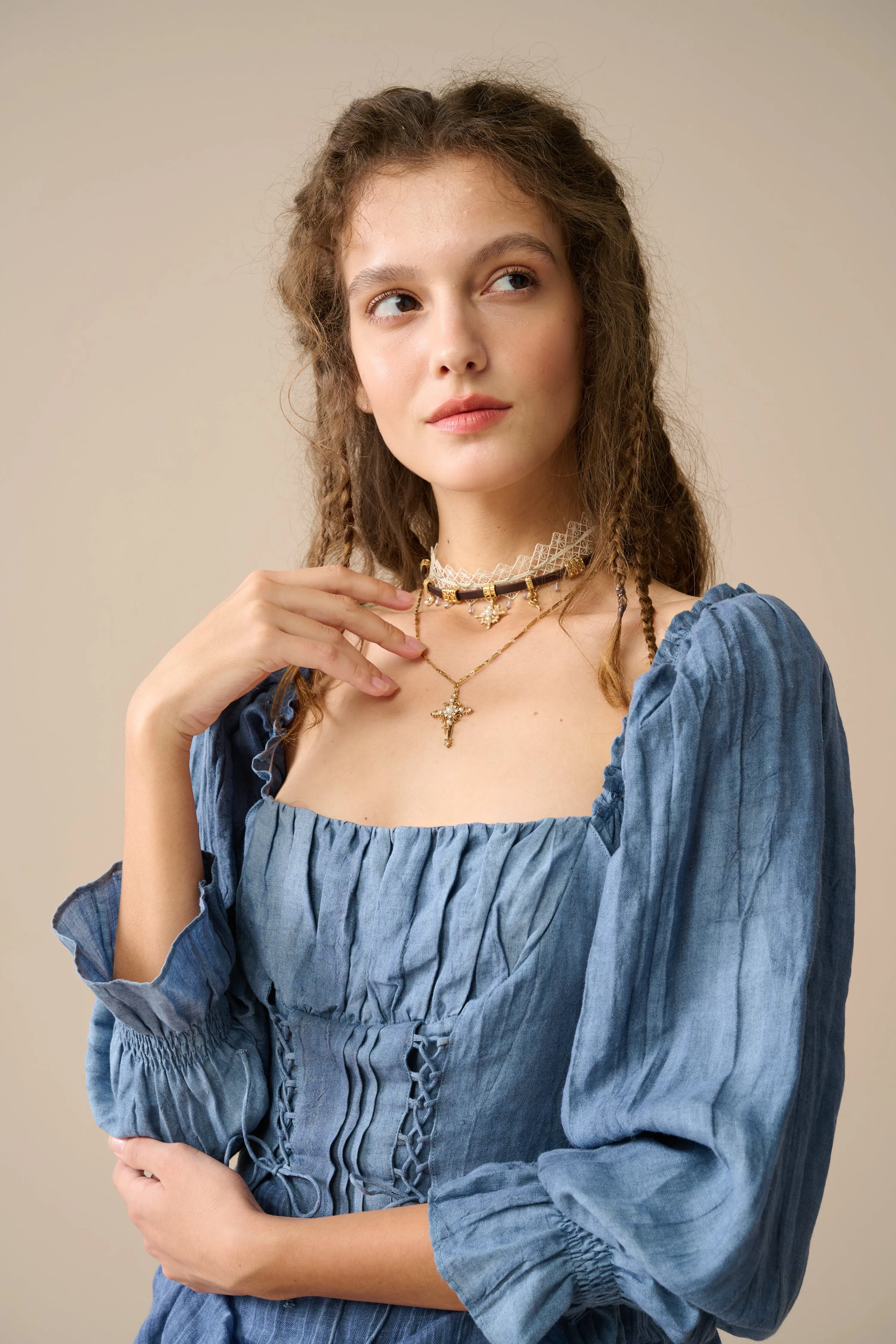 Gloria 33 | Fairy linen dress