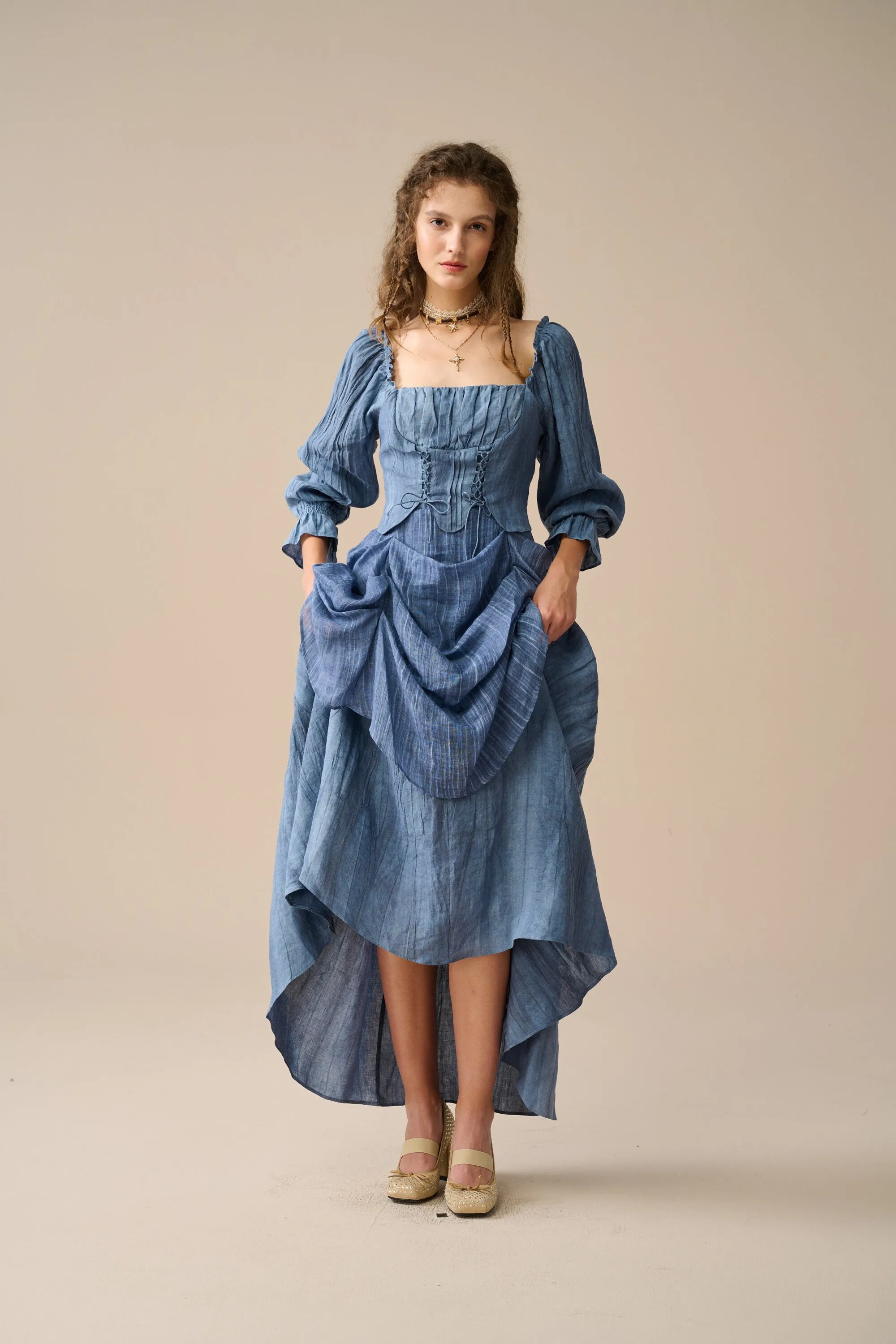 Gloria 33 | Fairy linen dress