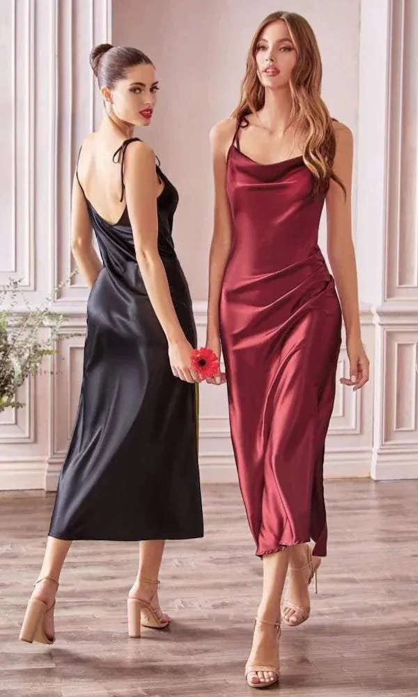 God Pink Evening Dress