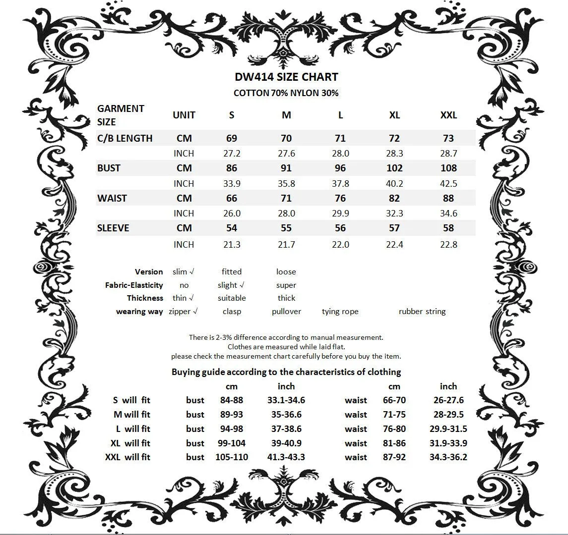 Gothic princess off shoulder sexy lace dress DW414