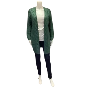 Janice Women's Cardigan Olive W/Tags
