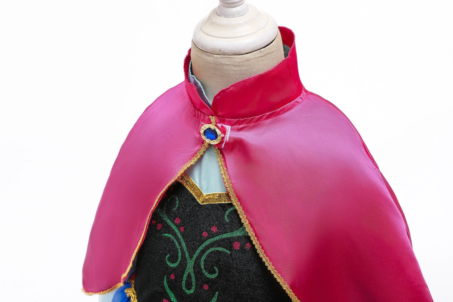 Kids Frozen Anna Inspired Girls Dress