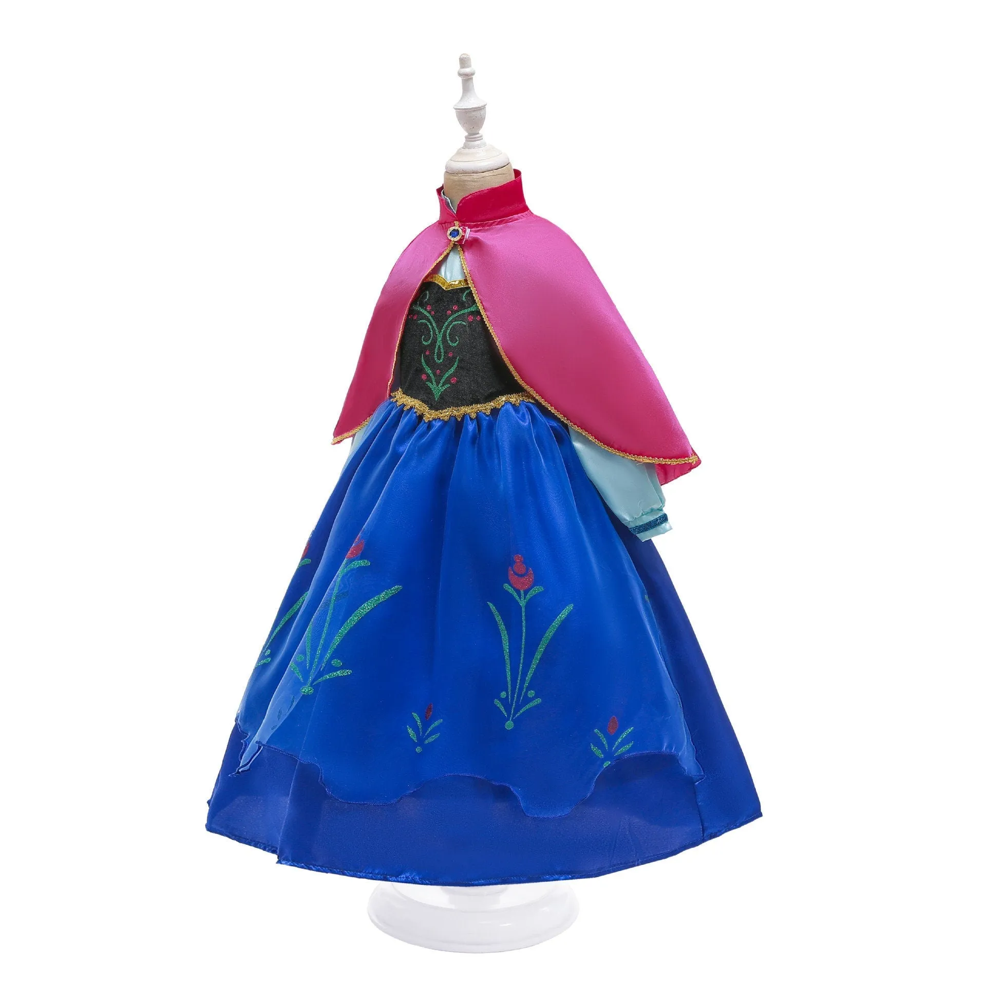 Kids Frozen Anna Inspired Girls Dress
