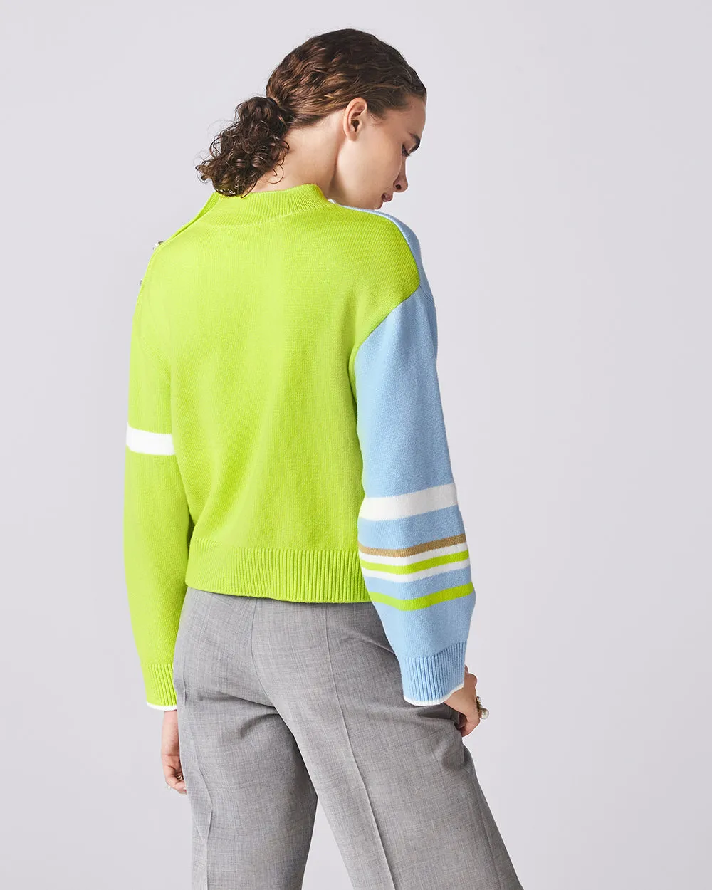 Lime Green Rothko Top