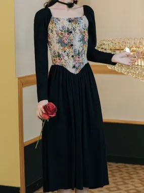 Nightingale and Rose Dress