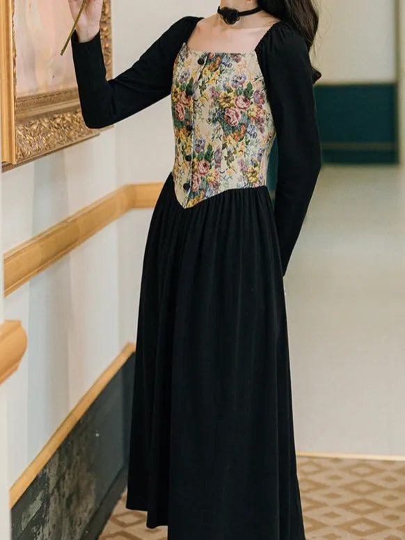 Nightingale and Rose Dress