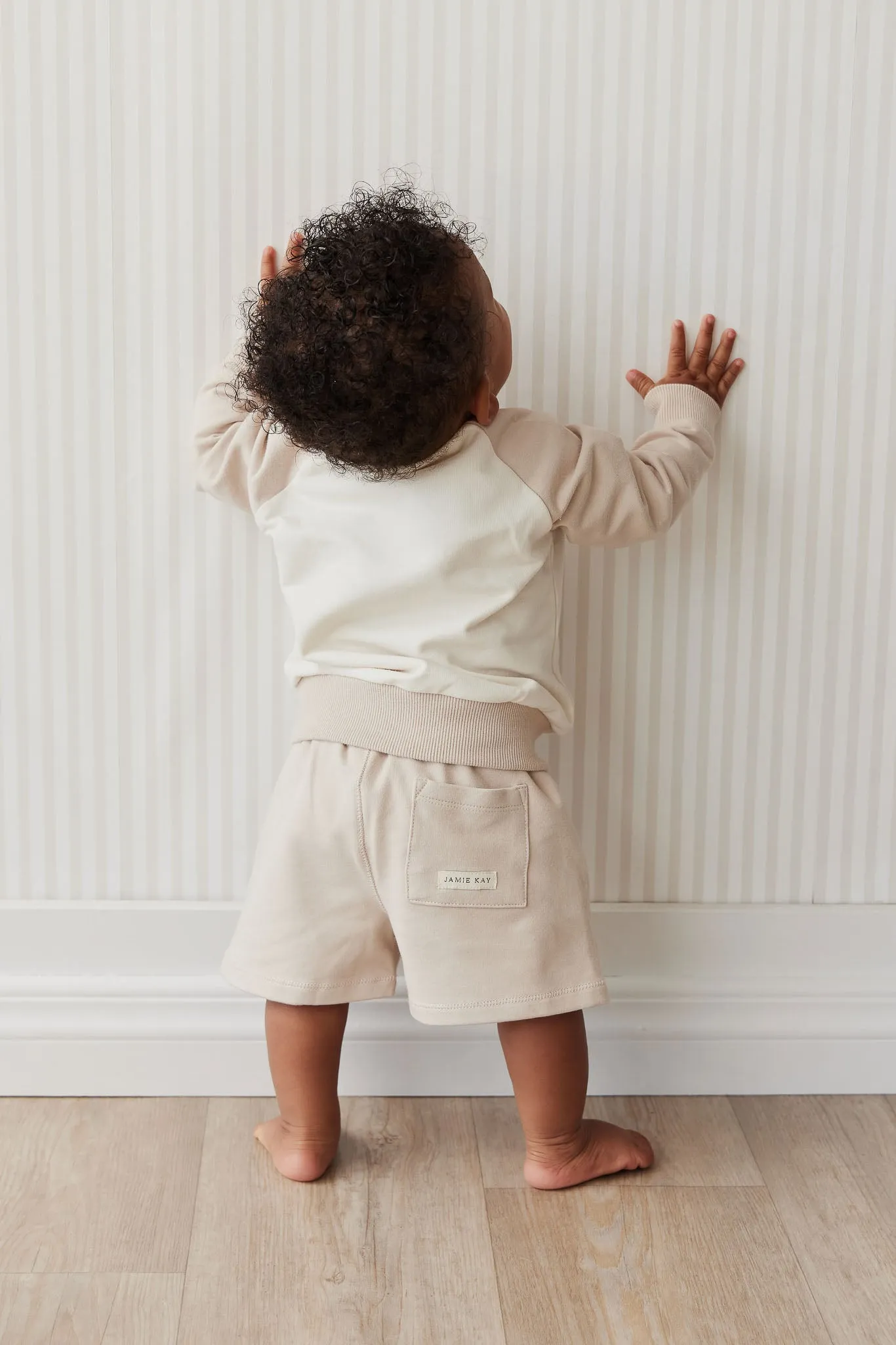 Organic Cotton Jalen Short - Soft Sand