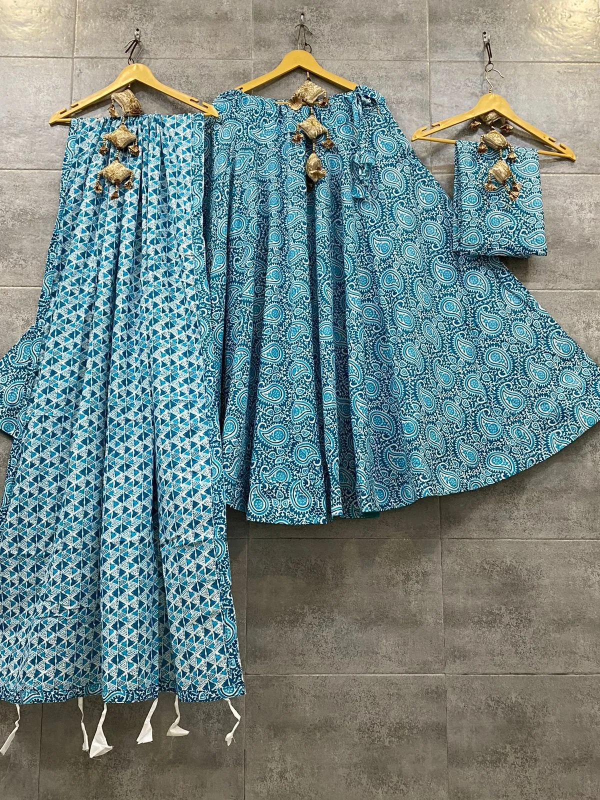 Pure Cotton Printed Navratri Lehenga Choli