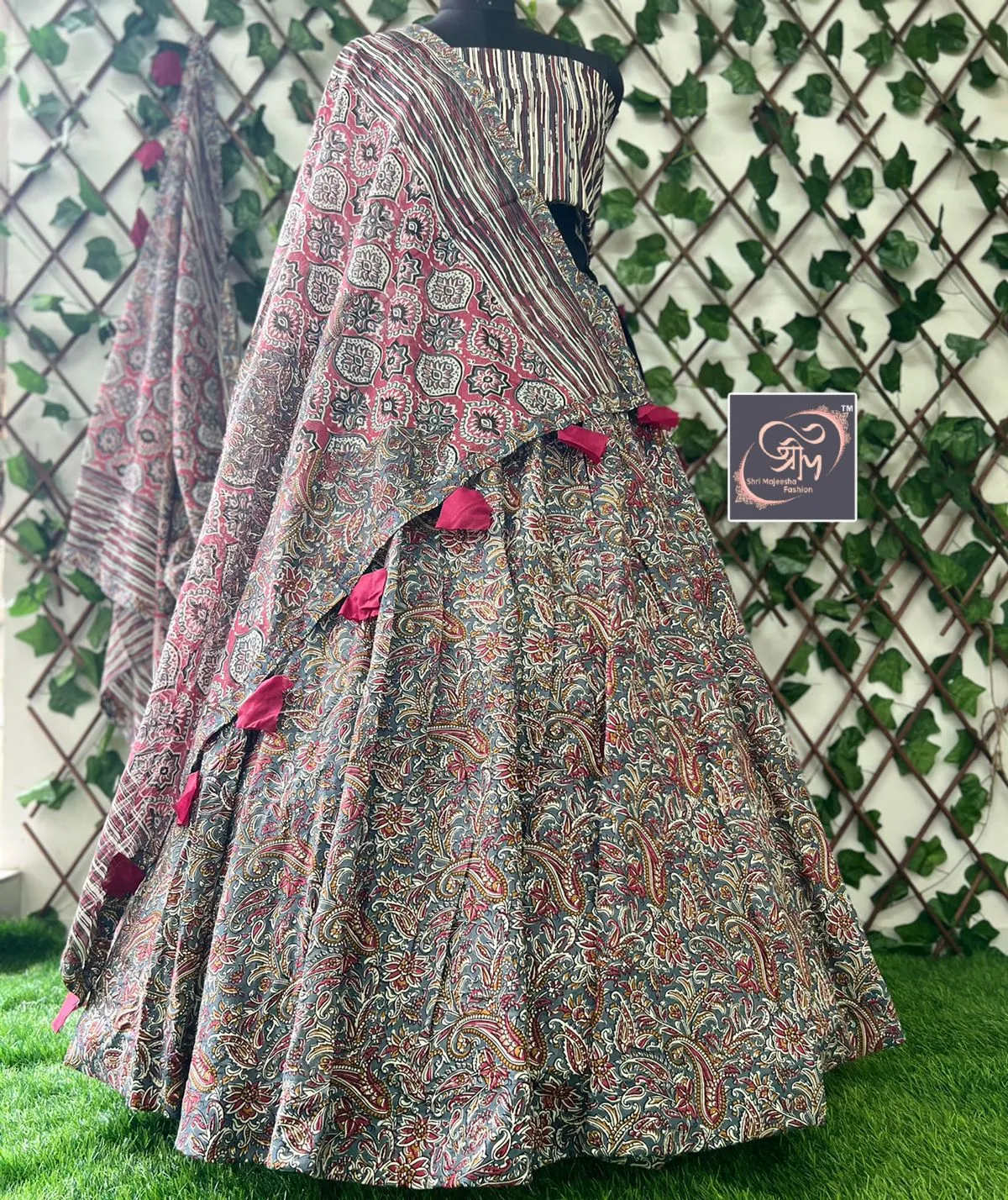 Pure Cotton Printed Navratri Lehenga Choli
