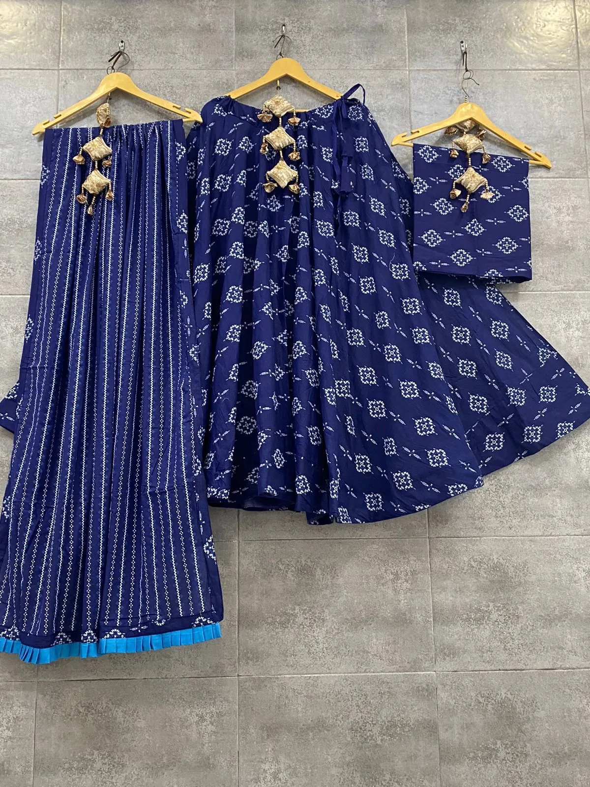 Pure Cotton Printed Navratri Lehenga Choli