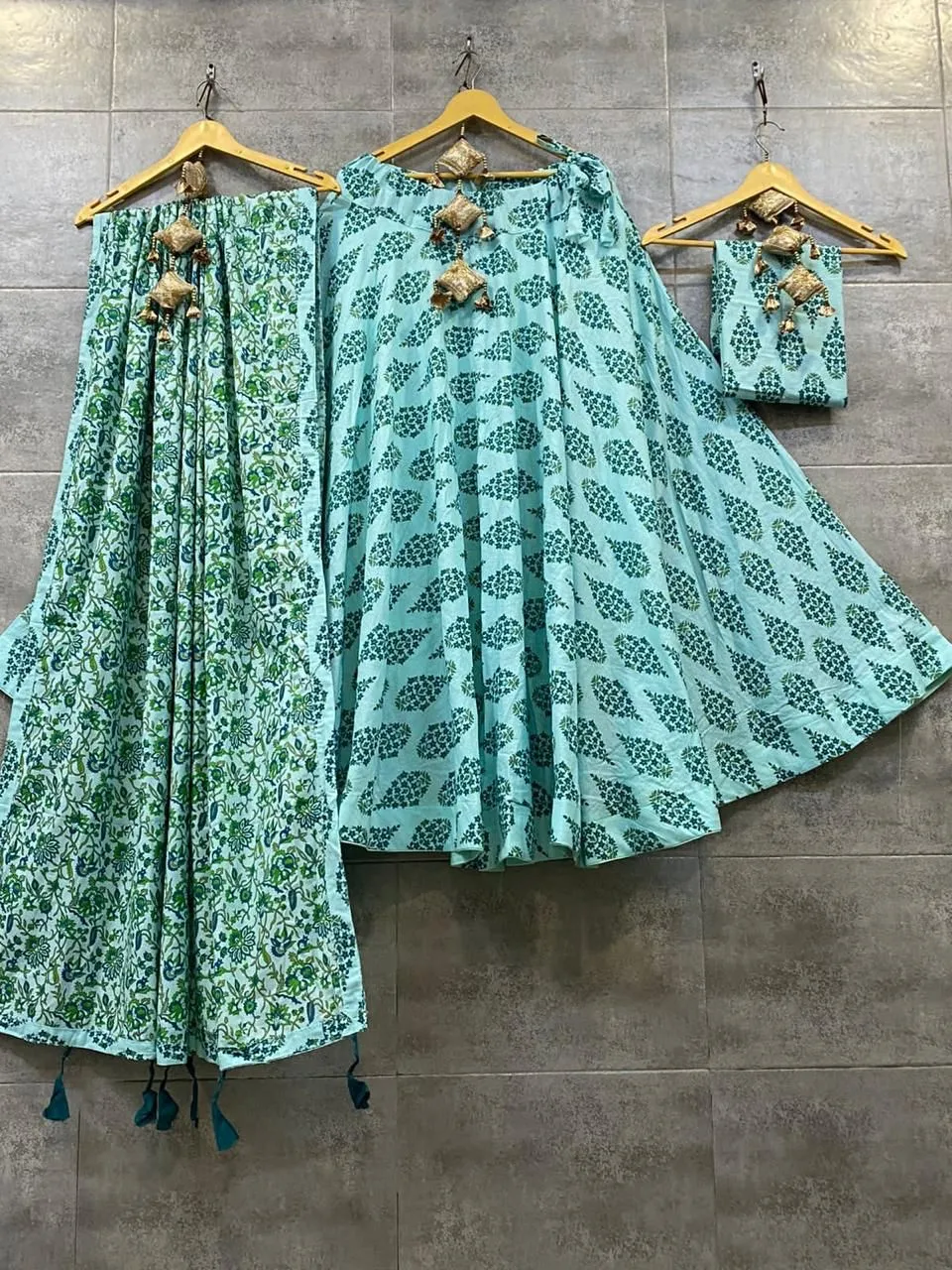 Pure Cotton Printed Navratri Lehenga Choli