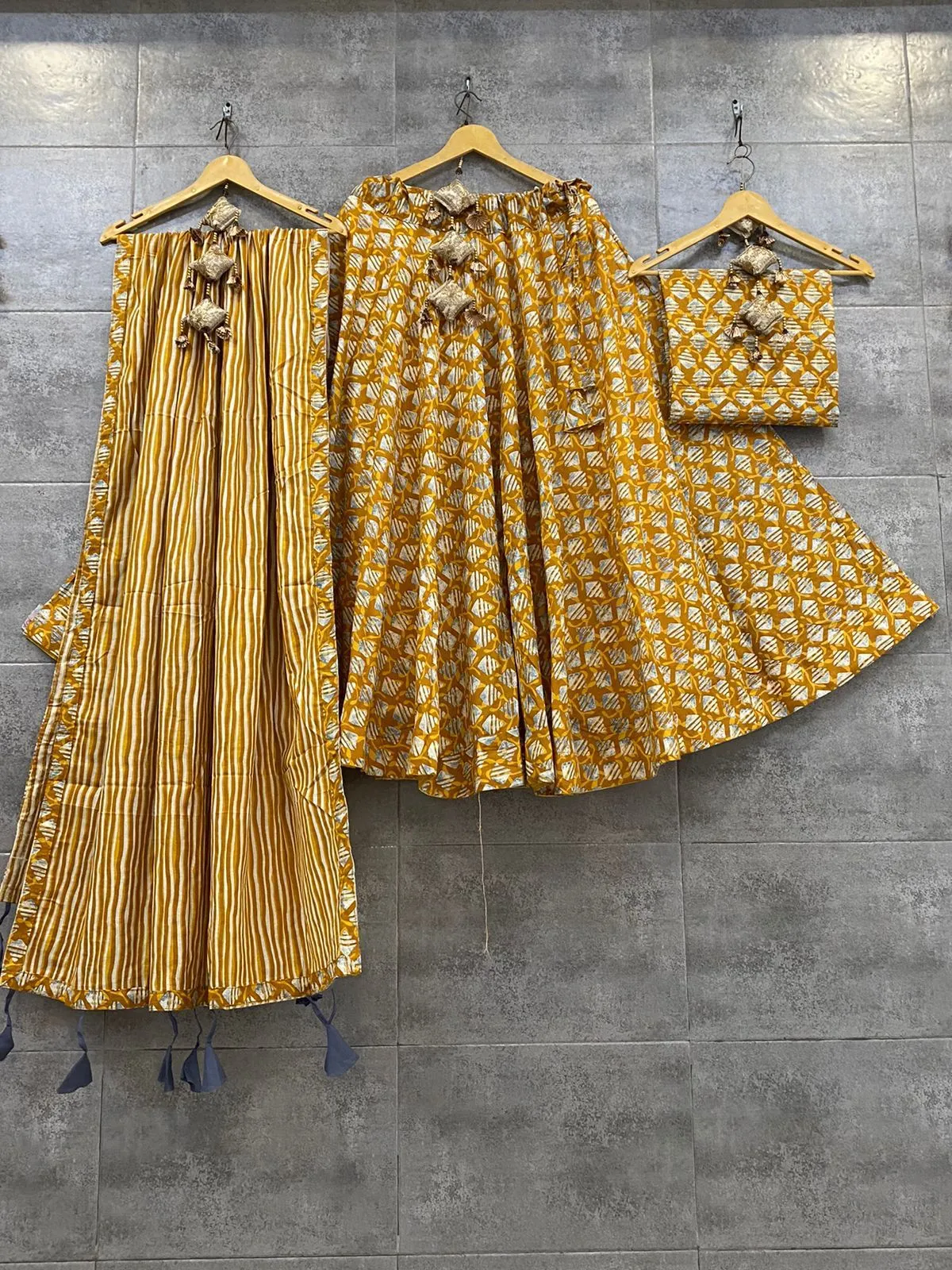 Pure Cotton Printed Navratri Lehenga Choli