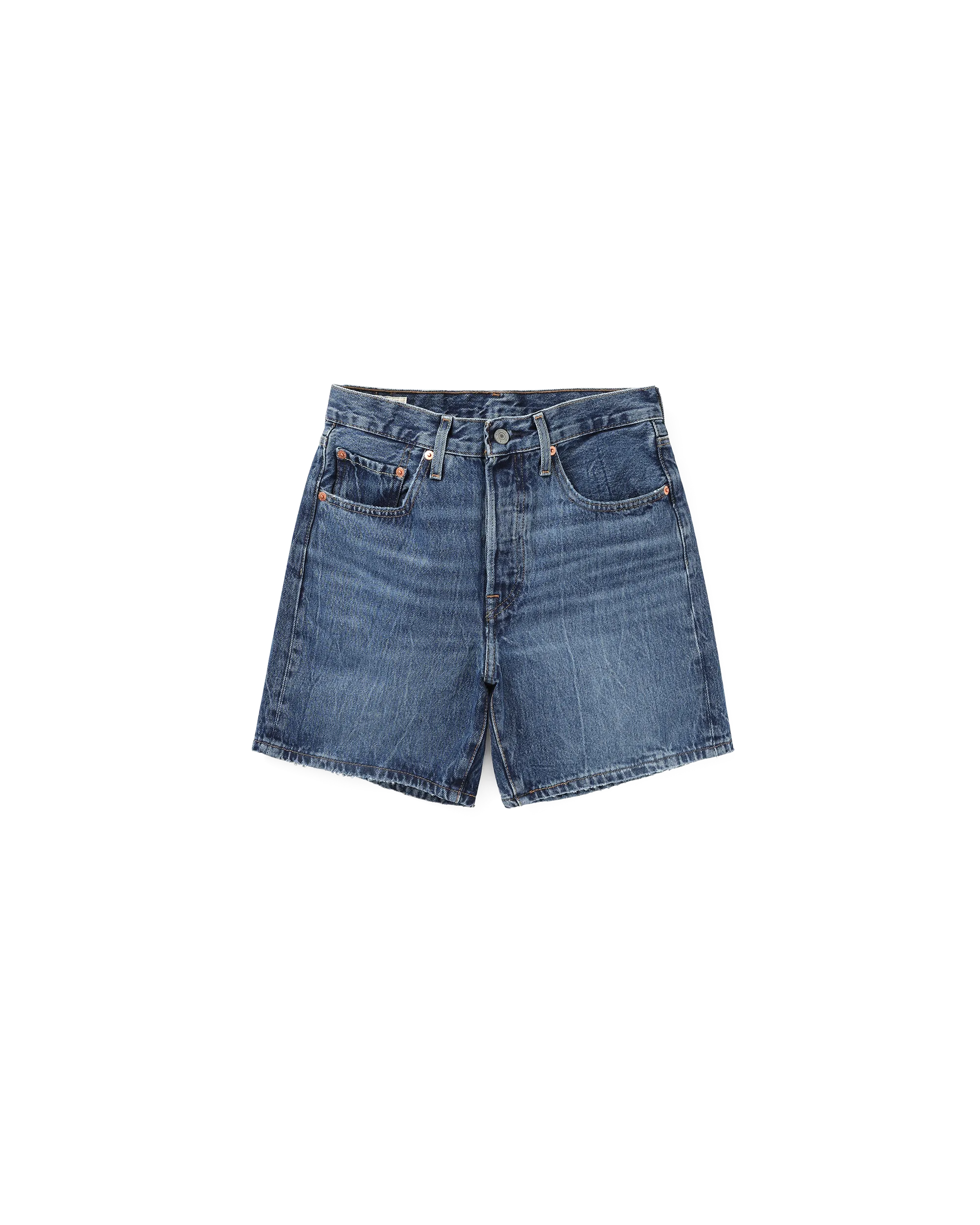 RED TAB / 501 MID THIGH SHORT (WOMEN)