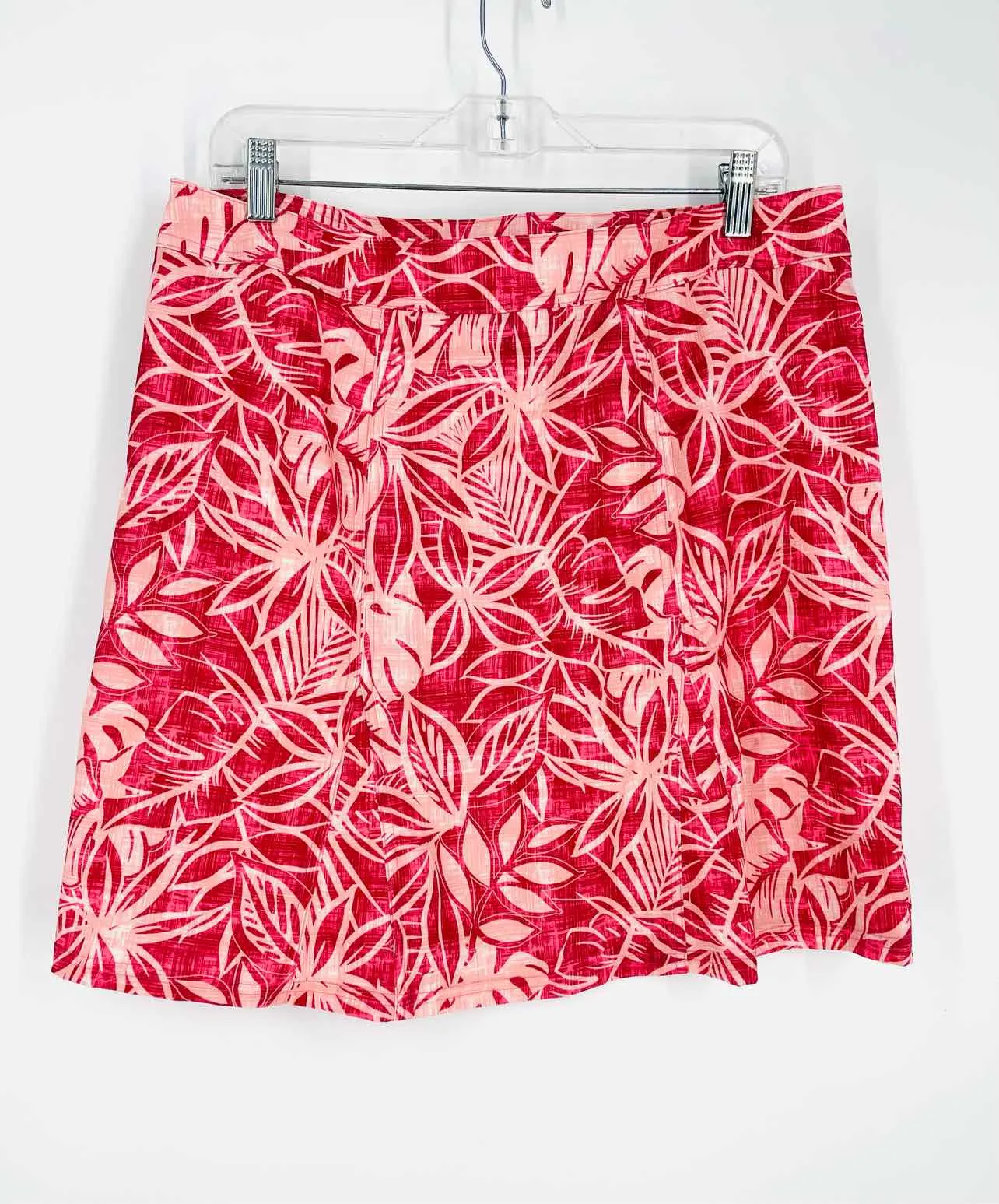 RipSkirt Hawaii Size L Berry/Pink Floral Polyester Blend Skirt Skirt