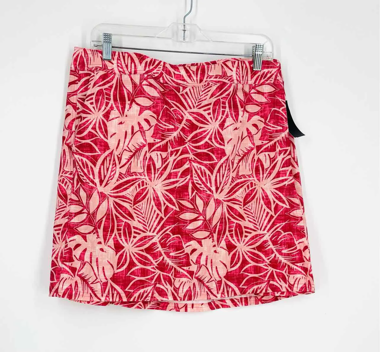 RipSkirt Hawaii Size L Berry/Pink Floral Polyester Blend Skirt Skirt