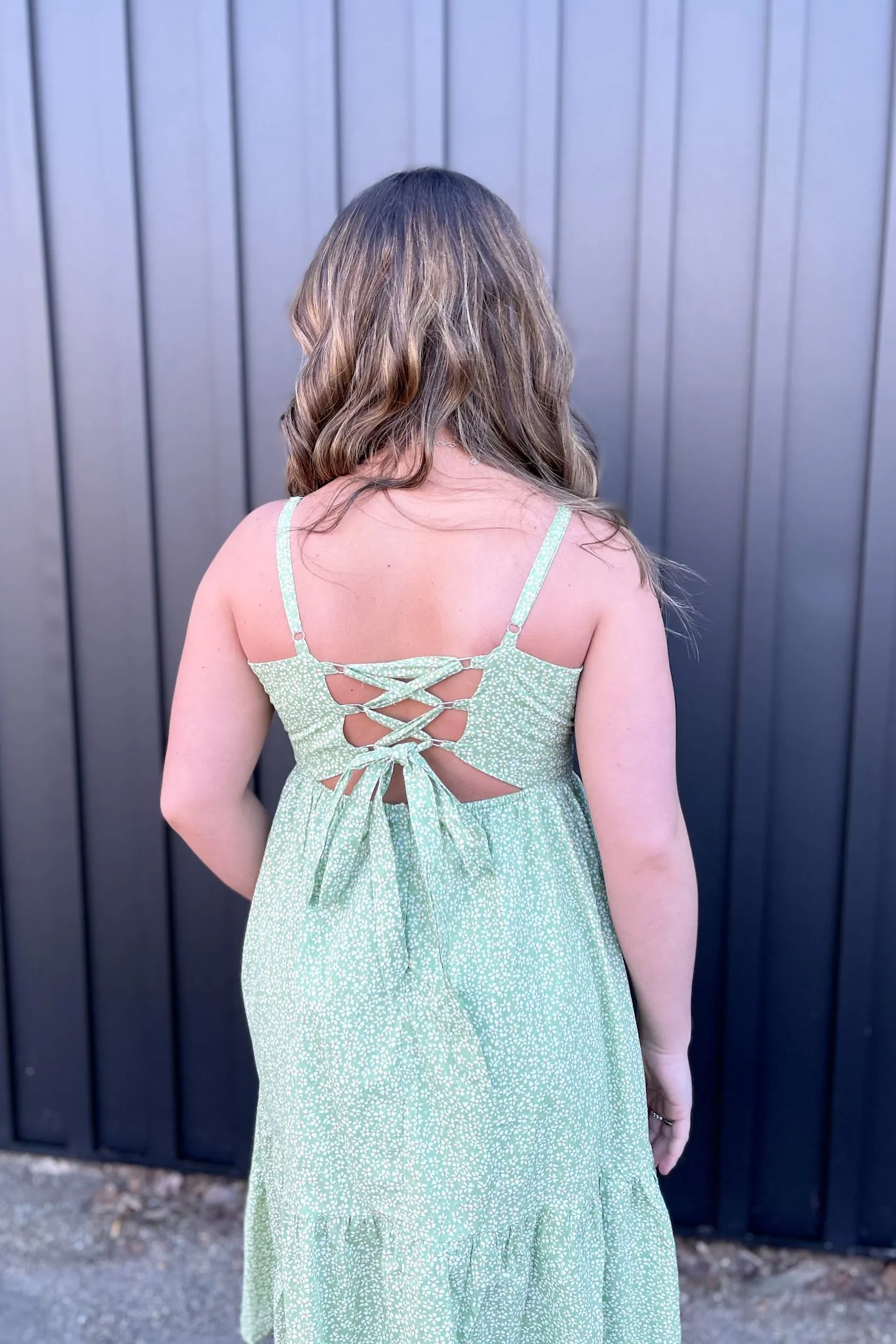 Romy Floral Mid Dress