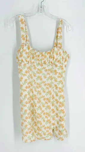 Size 6 Wh/Or/Gr Floral NEW Dresses Dress