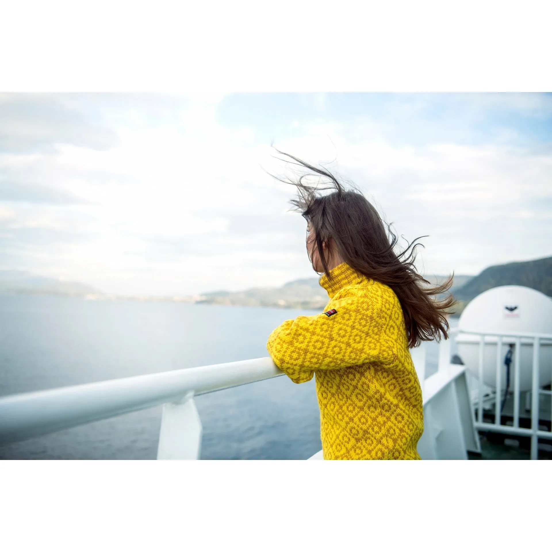 SVALBARD SWEATER HIGH NECK CYBER/ARROWWOOD